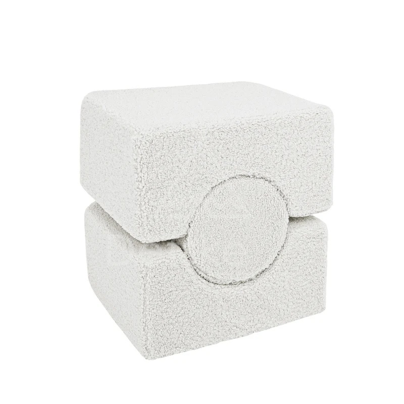 Penová hracia zostava / 3 dielny set - Shape TEDDY Bearly - WHITE