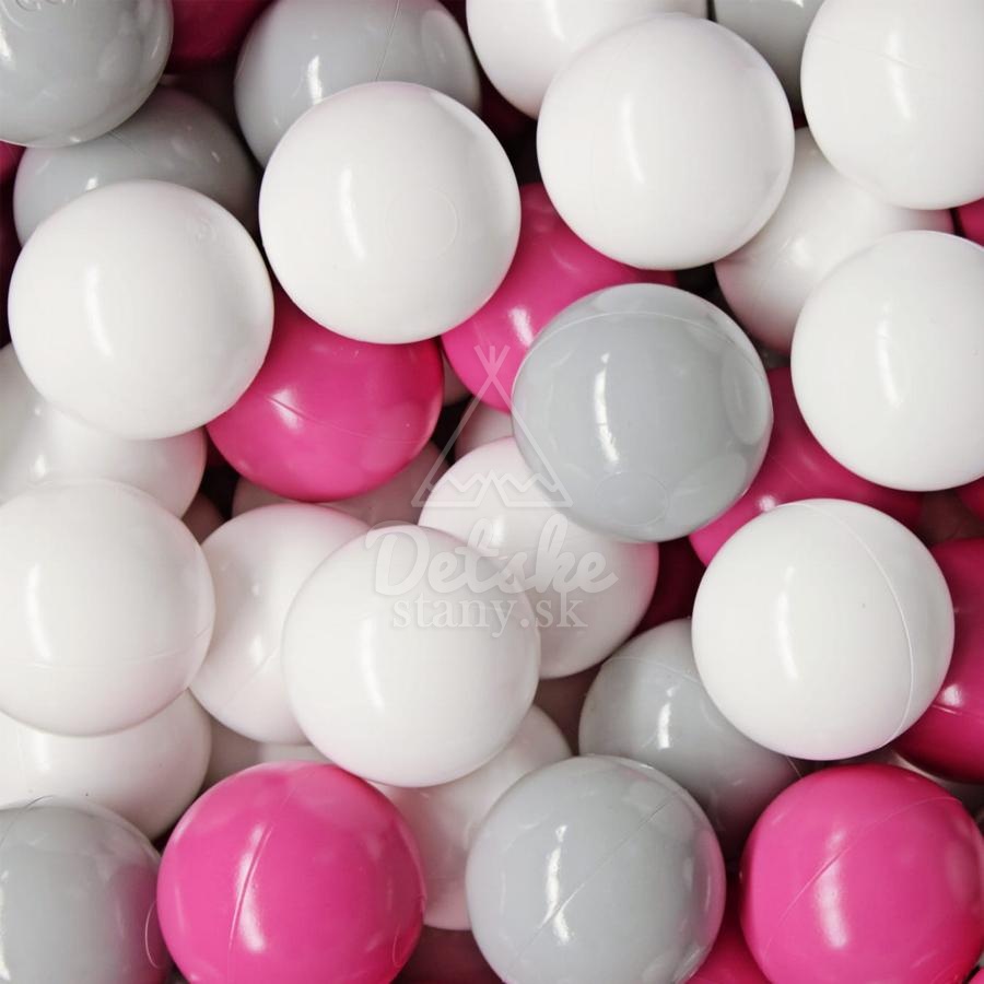 Bazénová hracia zostava Light pink + sada 100 guličiek - model KR1120