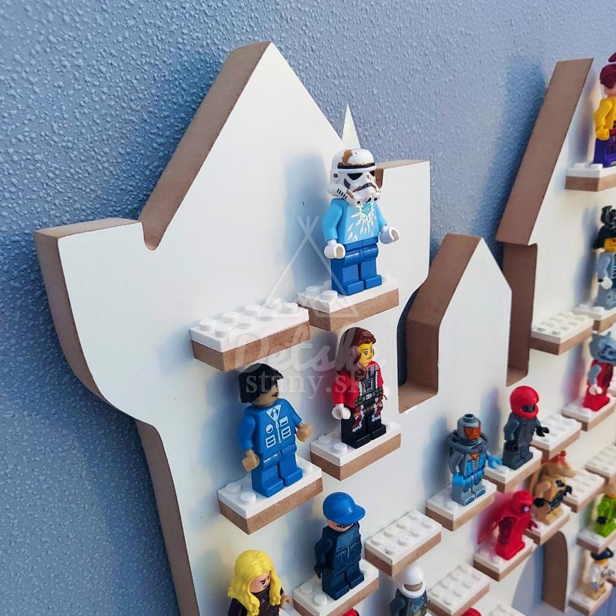 Organizér na LEGO postavičky / figúrky - model ZÁMOK