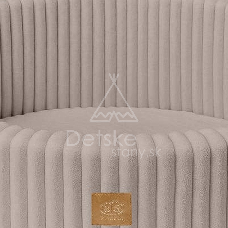 Detský suchý bazén CHURROS hard - Pebble Beige s guličkami 200 ks (90x30cm)