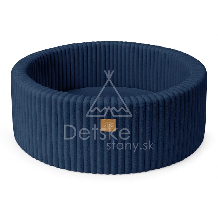 Detský suchý bazén CHURROS hard - Midnight BLUE s guličkami 200 ks (90x30cm)