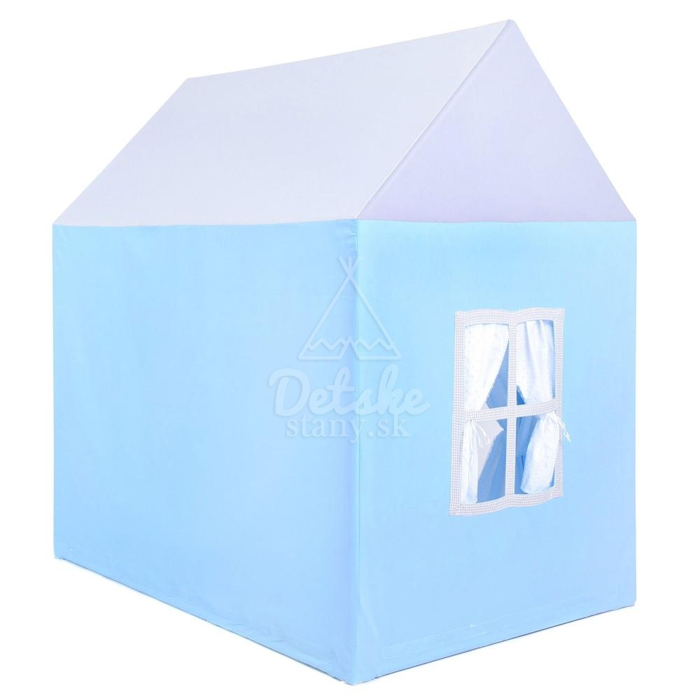 Detský bavlnený domček do izby - modrý sen
