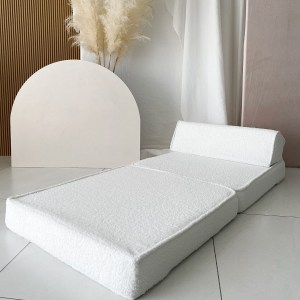 Rozkladacie detské kreslo SHEEP / BOUCLE s opierkou hlavy