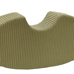 Detský penový taburet / hojdačka Bean Shape - Corduroy Estetic