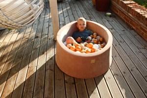 Detský suchý bazén EXCLUSIVE MeowBaby® s guličkami 250 ks