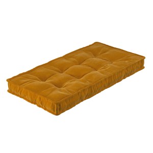Veľký francúzsky puf na sedenie / sedák 120 x 60cm - výrazné lemovanie