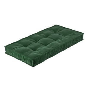 Veľký francúzsky puf na sedenie / sedák 120 x 60cm - výrazné lemovanie