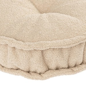 Francúzsky puf na sedenie / sedák 50cm BOUCLE