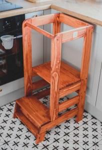 Učiaca veža STANDARD MeowBaby® (Montessori pomocník v kuchyni pre deti) Kitchen Helper