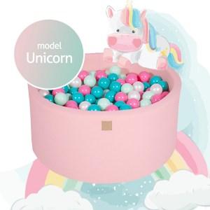 Detský suchý bazén EXCLUSIVE MeowBaby® s guličkami 250 ks