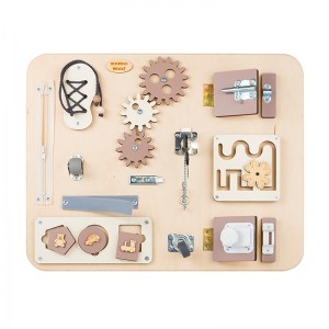 Montessori tabuľa (activity board) pre deti - manipulačná doska