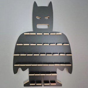 Organizér polička na LEGO figúrky postavičky - séria BLACK