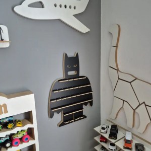 Organizér polička na LEGO figúrky postavičky - séria BLACK