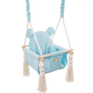 Detská hojdačka Velvet Swing s operadlom