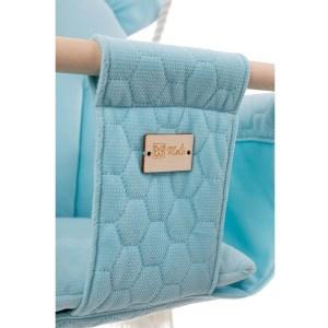 Detská hojdačka Velvet Swing s operadlom