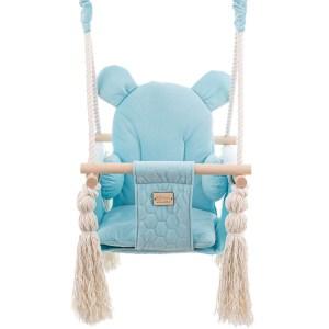 Detská hojdačka Velvet Swing s operadlom