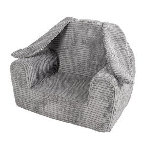 BUNNY - detské kresielko do izby s uškami - menčester / Corduroy