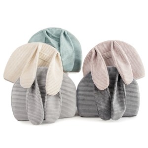 BUNNY - detské kresielko do izby s uškami - menčester / Corduroy