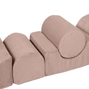 Penová hracia zostava BABY / 5 blokov na cvičenie - Corduroy Estetic
