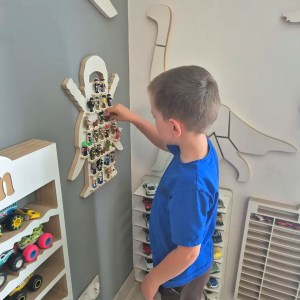 Organizér polička na LEGO figúrky postavičky - polička na LEGO