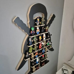 Organizér polička na LEGO figúrky postavičky - polička na LEGO