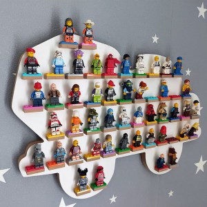 Organizér polička na LEGO figúrky postavičky - polička na LEGO