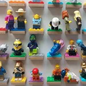 Organizér na LEGO postavičky / figúrky - model WOMEN