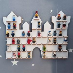 Organizér polička na LEGO figúrky postavičky - model ZÁMOK