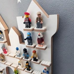 Organizér polička na LEGO figúrky postavičky - model ZÁMOK