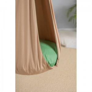 XXL veľká závesná hojdačka látková do izby - hojdacia kvapka kukla