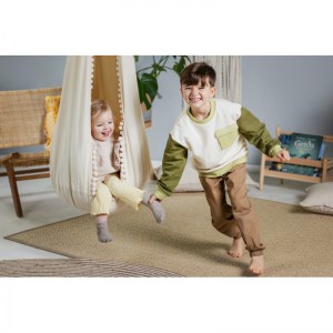 Závesná hojdačka látková do izby - hojdacia kvapka kukla