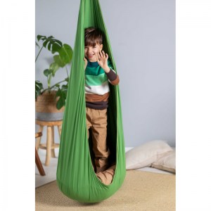 Závesná hojdačka látková do izby - hojdacia kvapka kukla