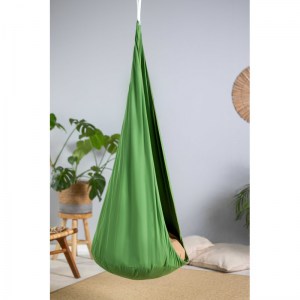 Závesná hojdačka látková do izby - hojdacia kvapka kukla