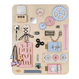 Montessori tabuľa (activity board) pre deti - manipulačná doska