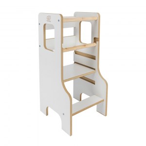 Učiaca veža MDF - wooden MeowBaby® (Montessori pomocník v kuchyni pre deti) Kitchen Helper