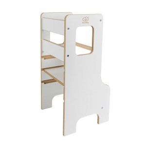 Učiaca veža MDF - wooden MeowBaby® (Montessori pomocník v kuchyni pre deti) Kitchen Helper