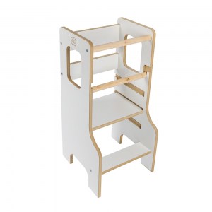 Učiaca veža MDF - wooden MeowBaby® (Montessori pomocník v kuchyni pre deti) Kitchen Helper