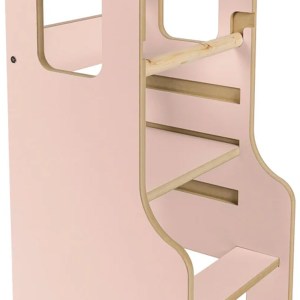 Učiaca veža MDF - wooden MeowBaby® (Montessori pomocník v kuchyni pre deti) Kitchen Helper