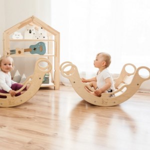 Montessori dúhová hojdačka do detskej izby