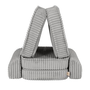 Rozkladacia variabilná pohovka SOFA BASIC Churros hard - pohovka pre deti s hrubým dezénom / lehátko pre deti - 120 cm