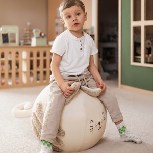 Voňavá skákacia lopta s poťahom - JUMPER