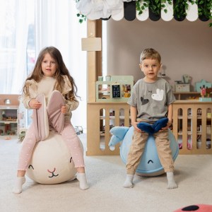 Voňavá skákacia lopta s poťahom - JUMPER