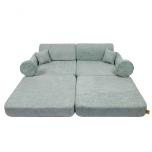 Veľký skladací penový bunker / detské ihrisko / pohovka - SOFA premium