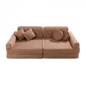 Veľký skladací penový bunker / detské ihrisko / pohovka - SOFA premium