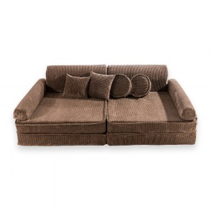 Veľký skladací penový bunker / detské ihrisko / pohovka - SOFA premium