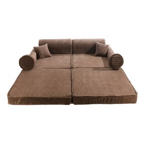 Veľký skladací penový bunker / detské ihrisko / pohovka - SOFA premium