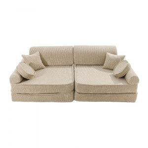 Veľký skladací penový bunker / detské ihrisko / pohovka - SOFA premium