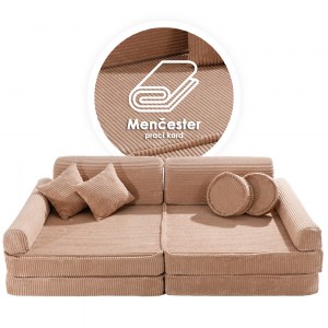 Veľký skladací penový bunker / detské ihrisko / pohovka - SOFA premium