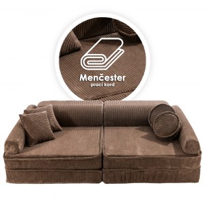 Veľký skladací penový bunker / detské ihrisko / pohovka - SOFA premium