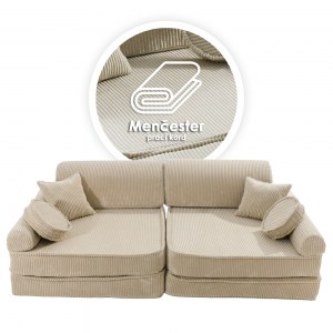 Veľký skladací penový bunker / detské ihrisko / pohovka - SOFA premium